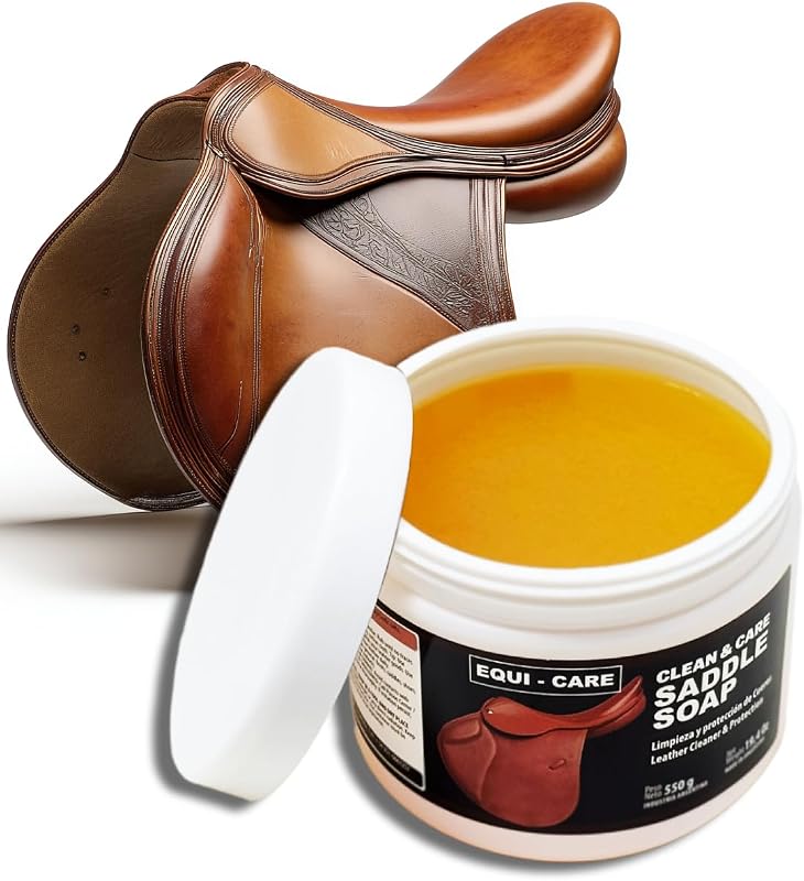 Sabão de Glicerina para Selas e Couro EQUI - CARE Clean & Care 550 g