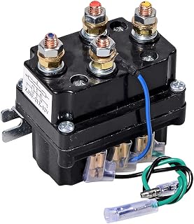 Astra Depot 12V 250A Winch Solenoid Relay Contactor for ATV UTV Boat 4x4