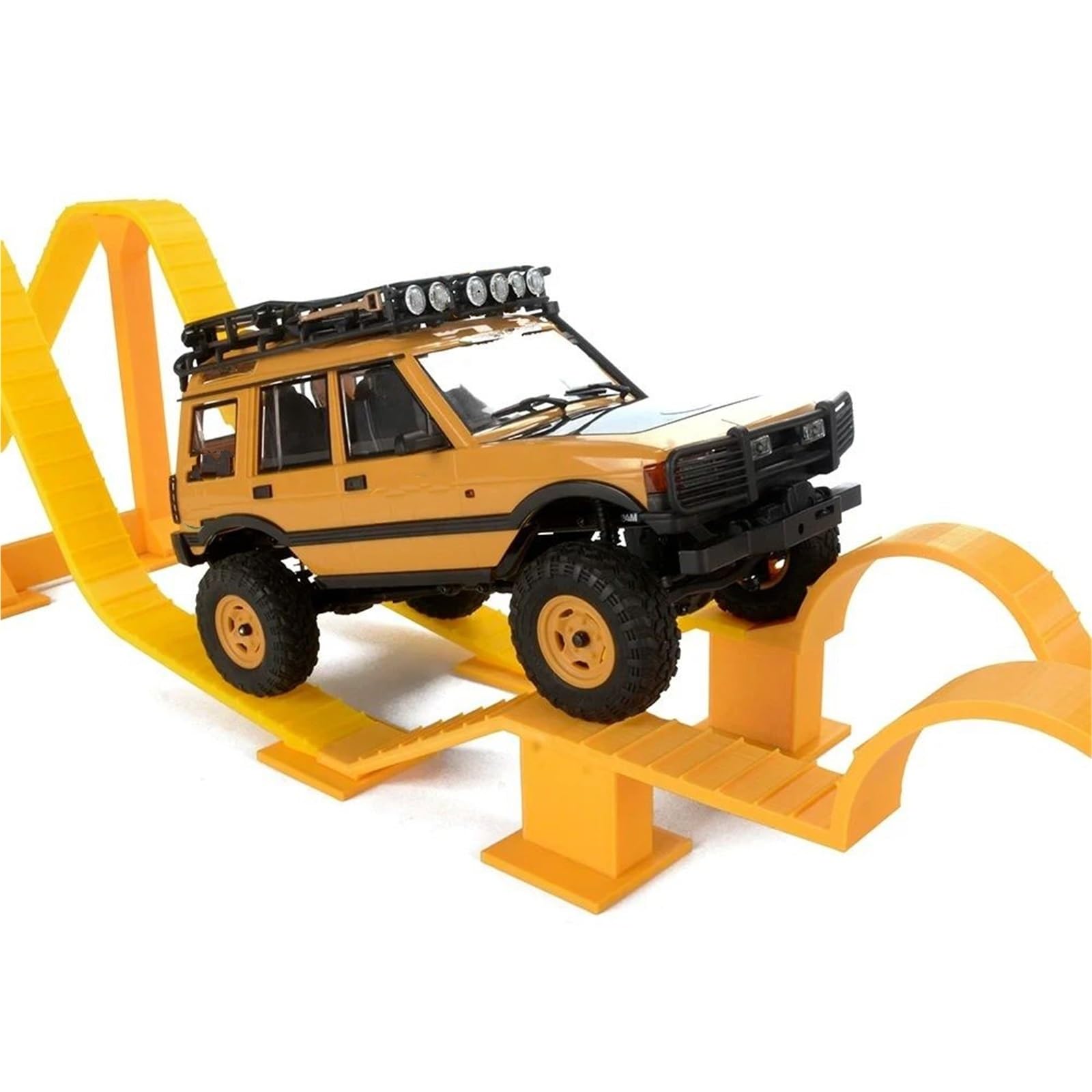 Ponte Per Corsa Ad Ostacoli Set Plastica Per TRX4M Per SCX24 Per FCX24 1/18 1/24 RC Crawler Auto Aggiornamento Parti Riparazione Accessori Accessori Modellismo RC