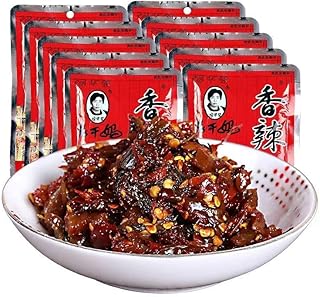 貴州特産の老干媽 香辣菜下饭菜 榨菜拌面酱菜の香辛料料理の下でザーサイと麺のおいしいおやつ軽食インスタント料理 香辛菜とザーサイの和え物漬物咸菜腌制泡菜 调味菜 料理漬物ザーサイ 漬物 キムチ漬物野菜間食 菜食美味零食小吃農家の自家製香味野菜和え物軽食プレゼントおいしい料理 おつまみ・珍味 唐辛子味噌 方便速食菜中華料理 (5袋)