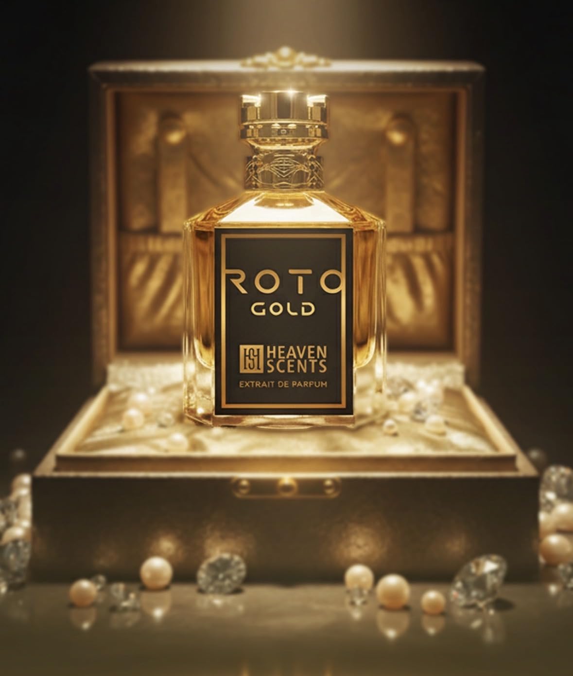 Heaven Scents Roto Gold Eau de Parfume, Extrait de Parfum, Roto Collection, Luxury Fragrance