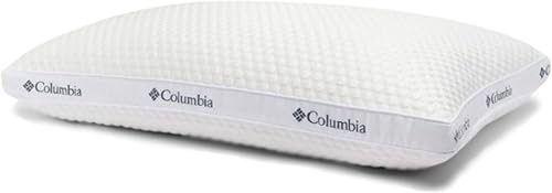 Miniatura 2 de Almohada Columbia Comfort Ice Fiber Side Sleeper Down Alternative con relleno de fibra de poliéster, funda transpirable y de doble cara de soporte