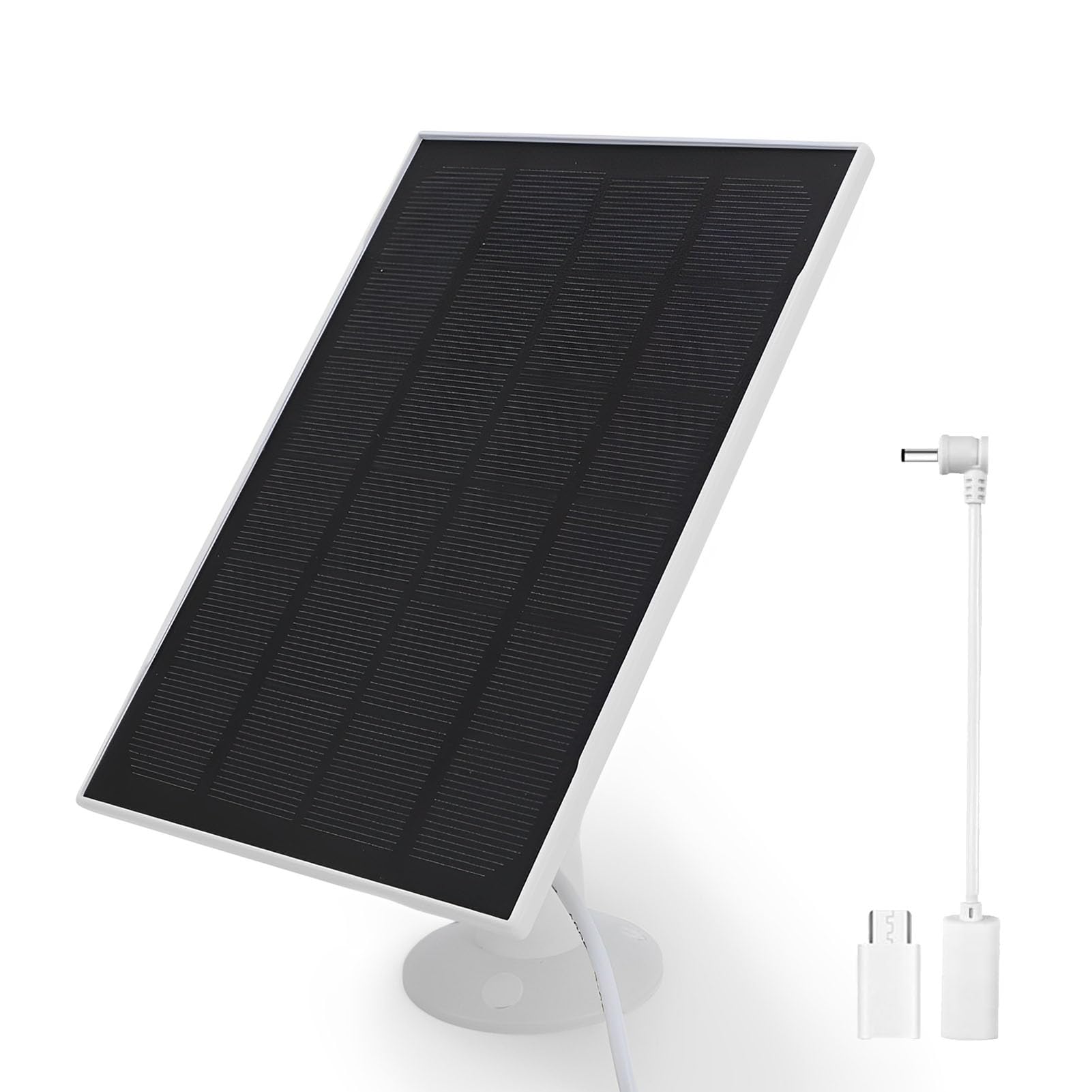 Panneau solaire pour caméra d'alimentation à oiseaux et jardin connecté