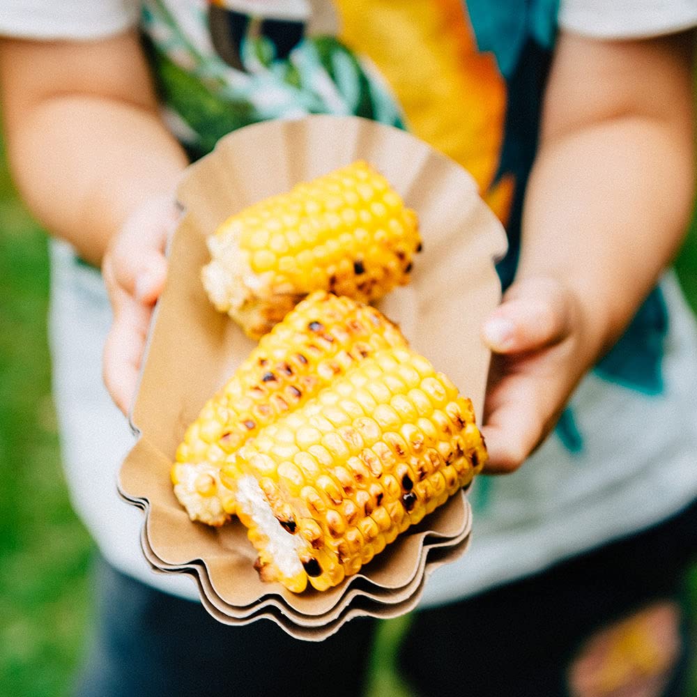 Commerline Lot De 250 Bols à Frites En Carton (15 X 23 X 2 Cm