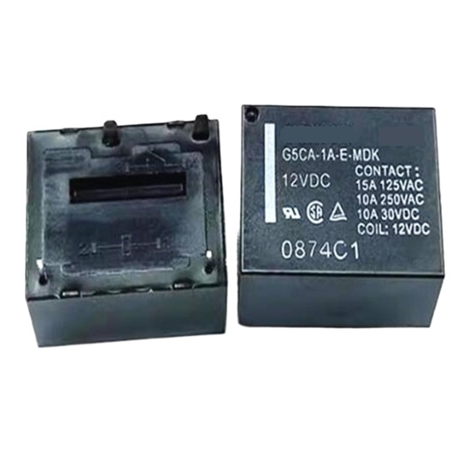 Relay G5CA-1A-E-MDK 12V DCV12 commutateur 4PIN pour réparation électronique