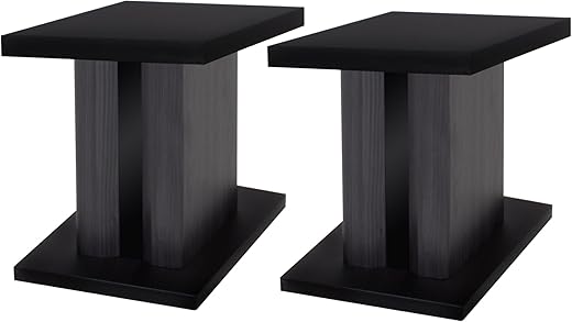 (2) Technical Pro 8 Studio Monitor Bookshelf Computer Multimedia Speaker Stands