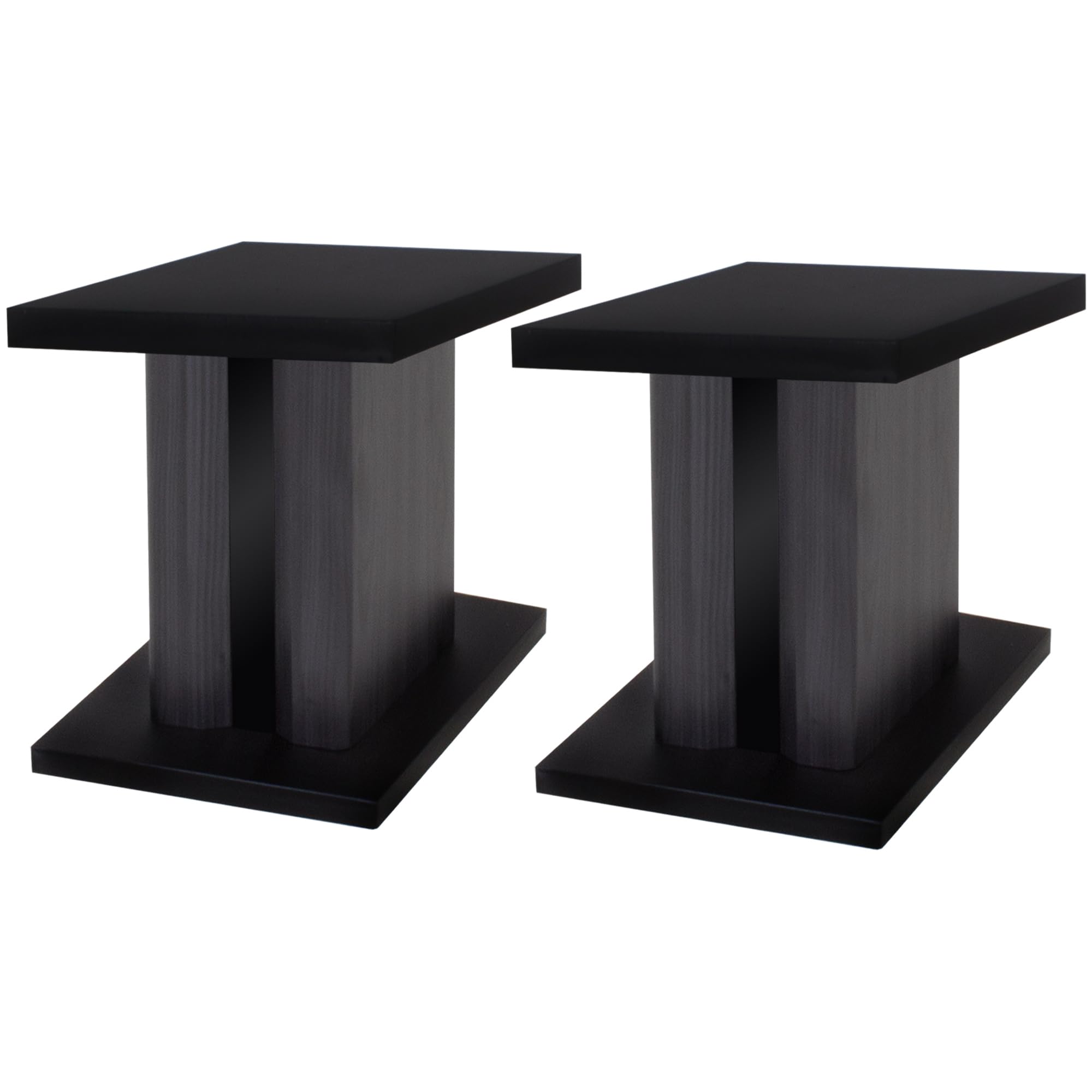 (2) Technical Pro 8” Studio Monitor Bookshelf Computer Multimedia Speaker Stands