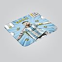Stick Store Argentina Goat Messi Football Mouse Pad | Gaming Printed Mouse Pad - for Computer Table, Laptop, PC & Office | Super Smooth Surface, Anti-Slip, Rubber Base gallery image