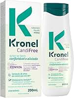 Kronel Sabonete Íntimo Líquido Candifree 200 mL com Alívio da Coceira por até 12 Horas e Propriedade Antifúngica