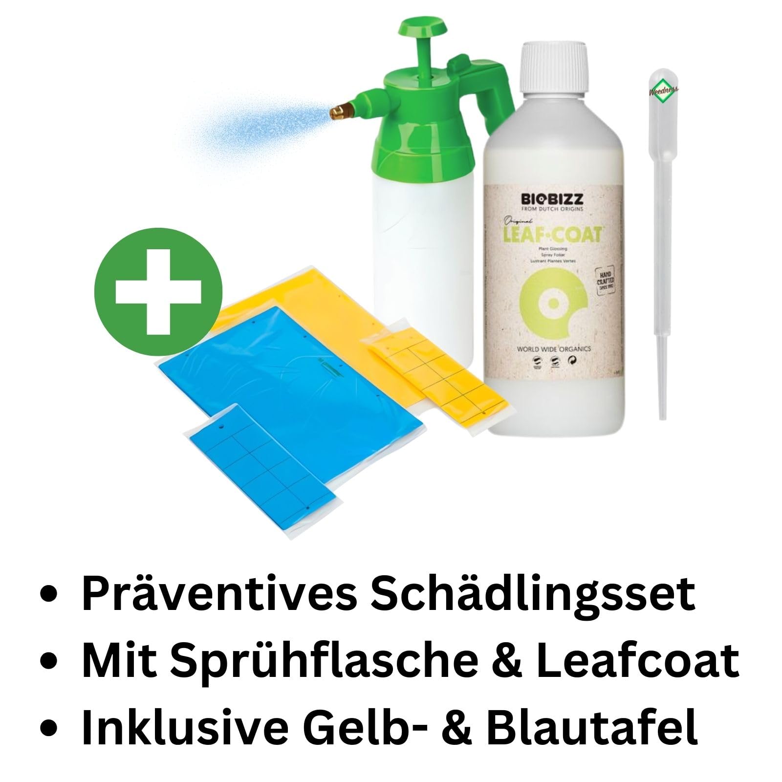 Weedness Insieme Preventivo Anti-Parassitari Grande - Protezione Piante Lotta Contro Parassiti Concime Naturale NPK Concime Concime