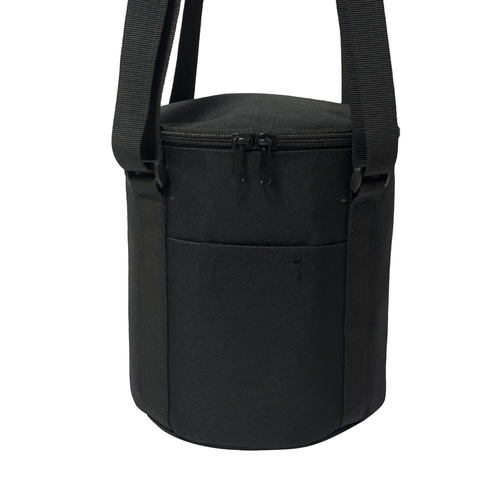 Sac de transport pour foyer au propane rond housse poêle portable zippée