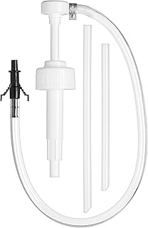 Slippery Pete - Fluid Pump for Wide-Mouth Quart Bottles - 8cc per Pump Stroke and 3rd Hand Adapter, Transfer Gear Oil, Transmission and Differential Fluid (38mm)