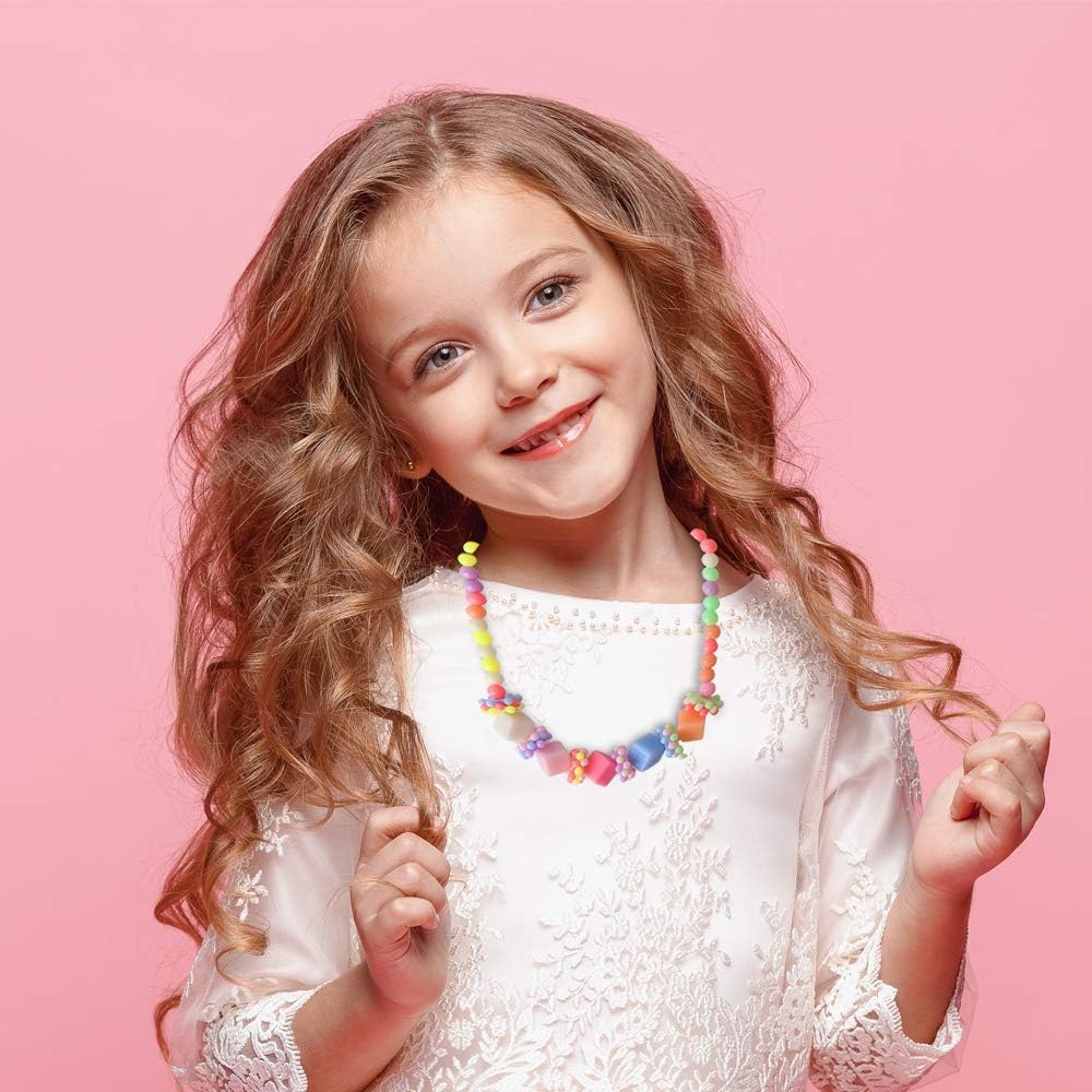 Onesing 22 Pcs Toddler Costume Jewelry