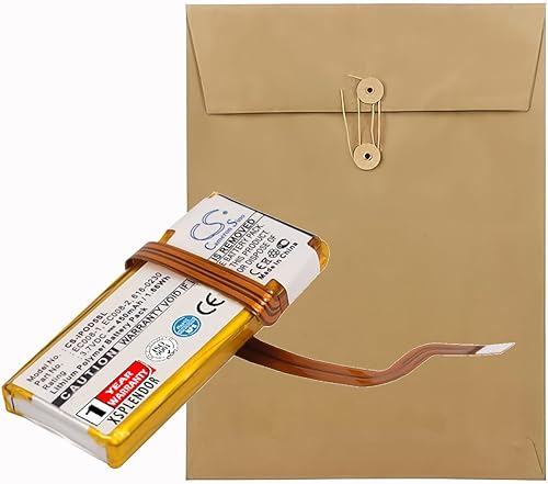 Batería de repuesto de polímero de litio para Apple iPOD Video 30GB, iPOD classic 80GB, iPod Classic 6th GEN MB147TAA 80GB PN EC008, EC008-1,