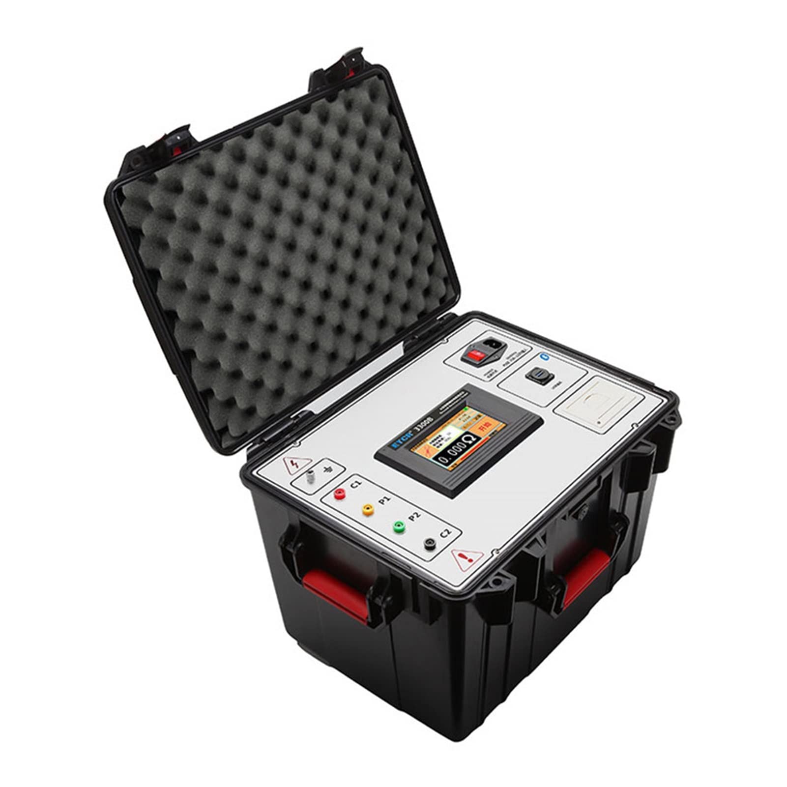 Tester multimetro ETCR3300B Touch Colorful Screen Large-Scale Digital Grounding Grid Earth Ground Resistance Tester Step Voltge Tester Sicuro e affidabile