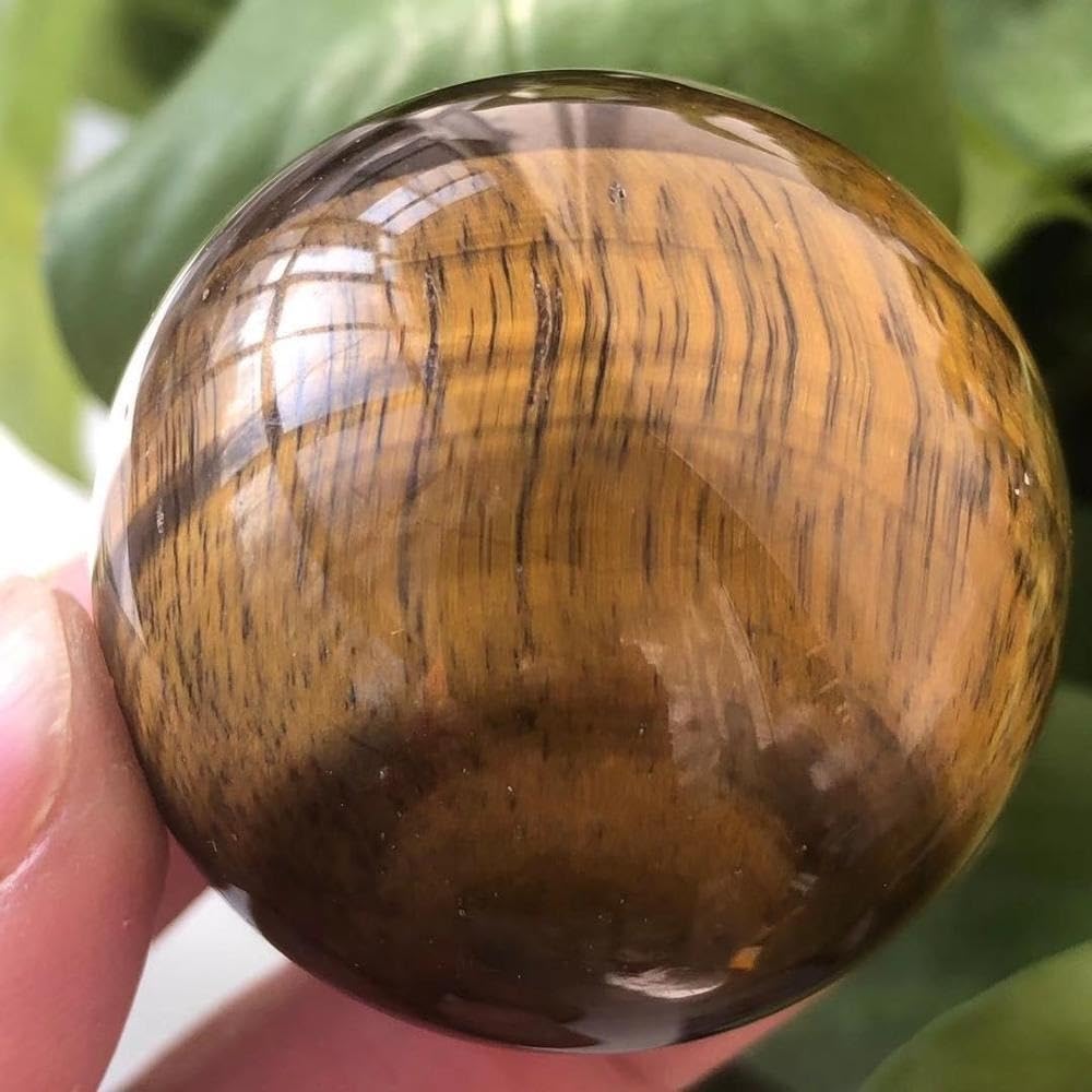 Tiger Eye Crystal Ball 20mm Stone Quartz Home Decor Ornaments
