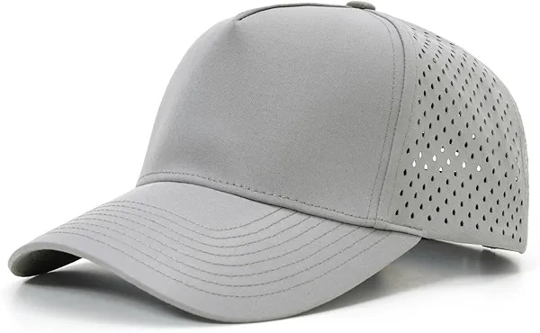 2THESTARS Quick-Dry Snapback Hats, Water-Resistant Mesh Baseball Caps for Men & Women, Golf, Running or Workouts