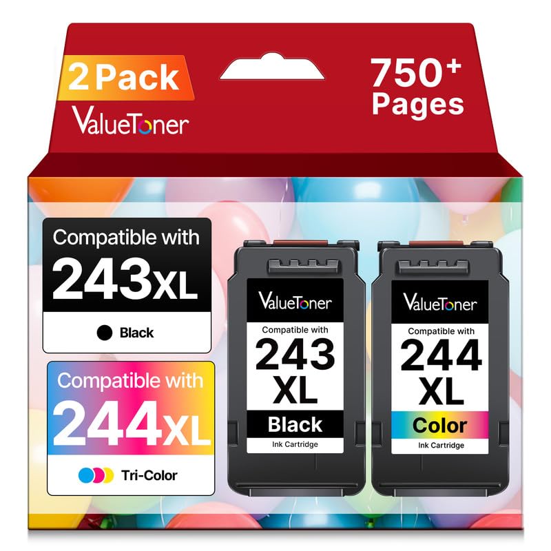 Amazon.co.jp: Valuetoner MG2420互換 ブラック Canon 243および244