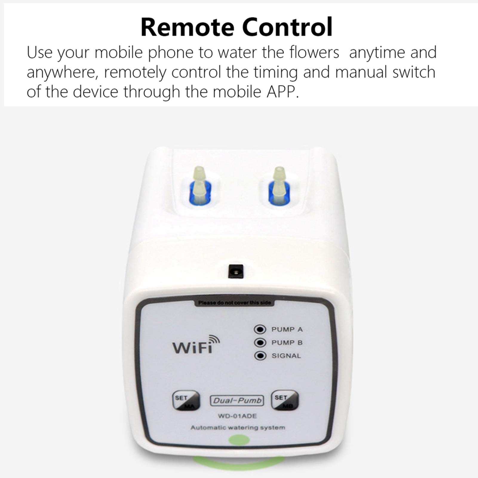 bewässerungs-timer wifi-bewässerungs-timer Bewässerungs-Timer 100-240 V WiFi Intelligente Gartenbewässerungs-Timer-Doppelpumpe, unabhängig mit Aus-Speicher-Funktion Arbeiten(WiFi Doppelpumpe Becken-2)