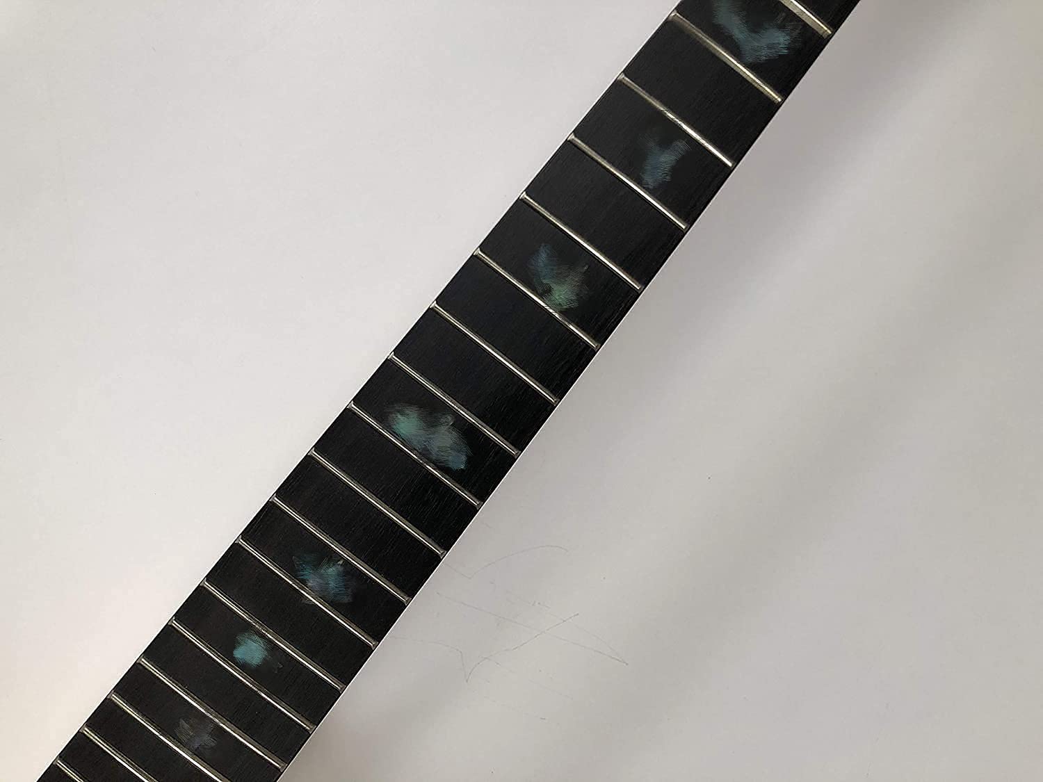 Tastiera Per Chitarra Elettrica In Ebano – 24 Tasti, 24.75 Pollici, Senza Intarsio
