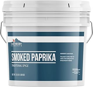Earthborn Elements Smoked Paprika 1 Gallon Bucket, Mildly Spicy Flavor, ...