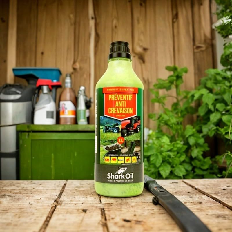 Matijardin - Préventif anti crevaison Shark Oil OKO super pro 1 litre par 4