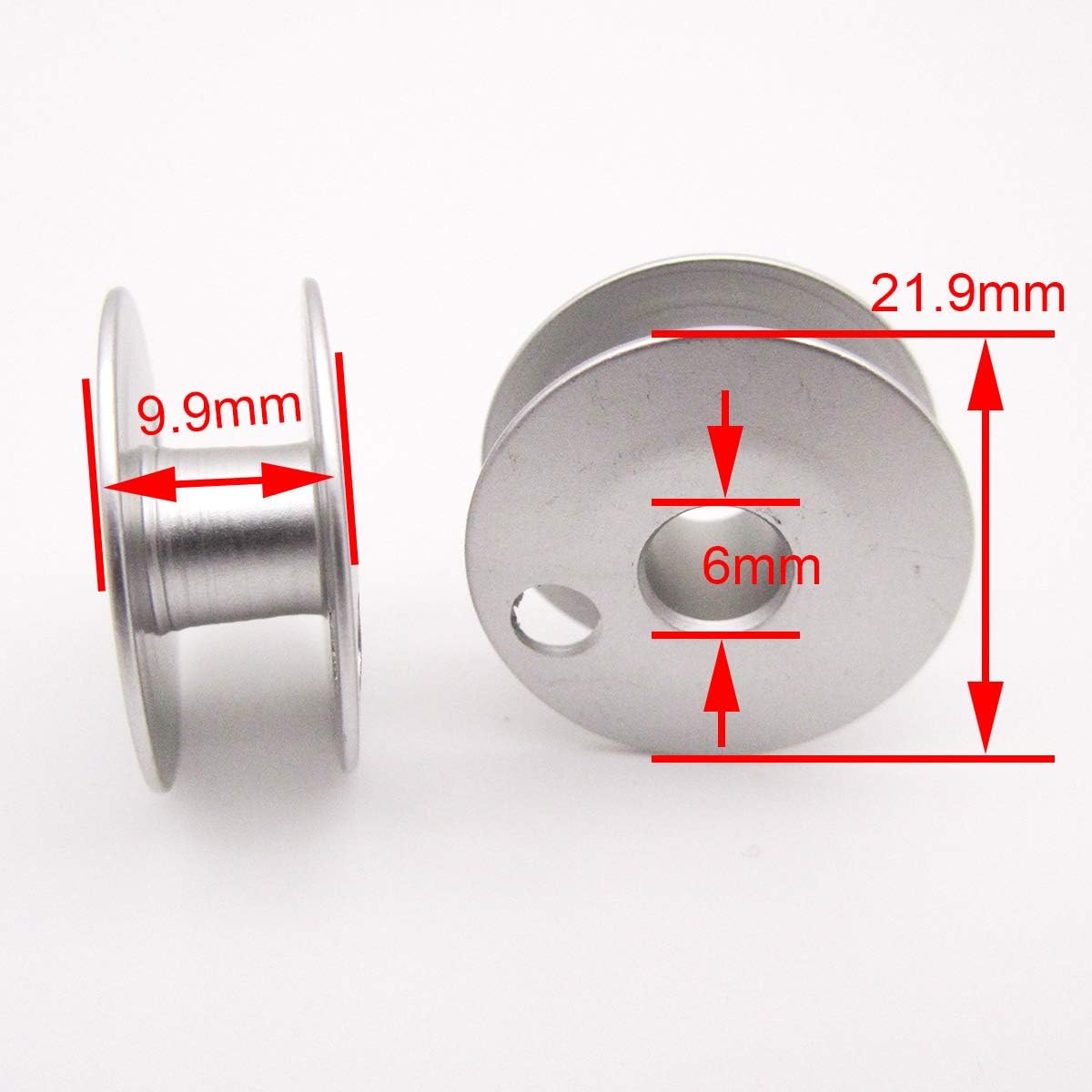 CKPSMS Brand - #HSH-21-40+244750 10PCS Rotary Hook 1PCS & BOBBINS 10PCS Compatible with Singer 211G/211U/211W/212W JUKI 512/515