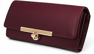 Women's Wallet | Stylish Purse for with Phone Pocket,4 Card Pocket and Multiple Compartment| Party Clutch for Girl | Lock Closure | Travel Hand Purse for Women| Office Bag for Women - 77% OFF Deal at ₹331 on Amazon | Valzo