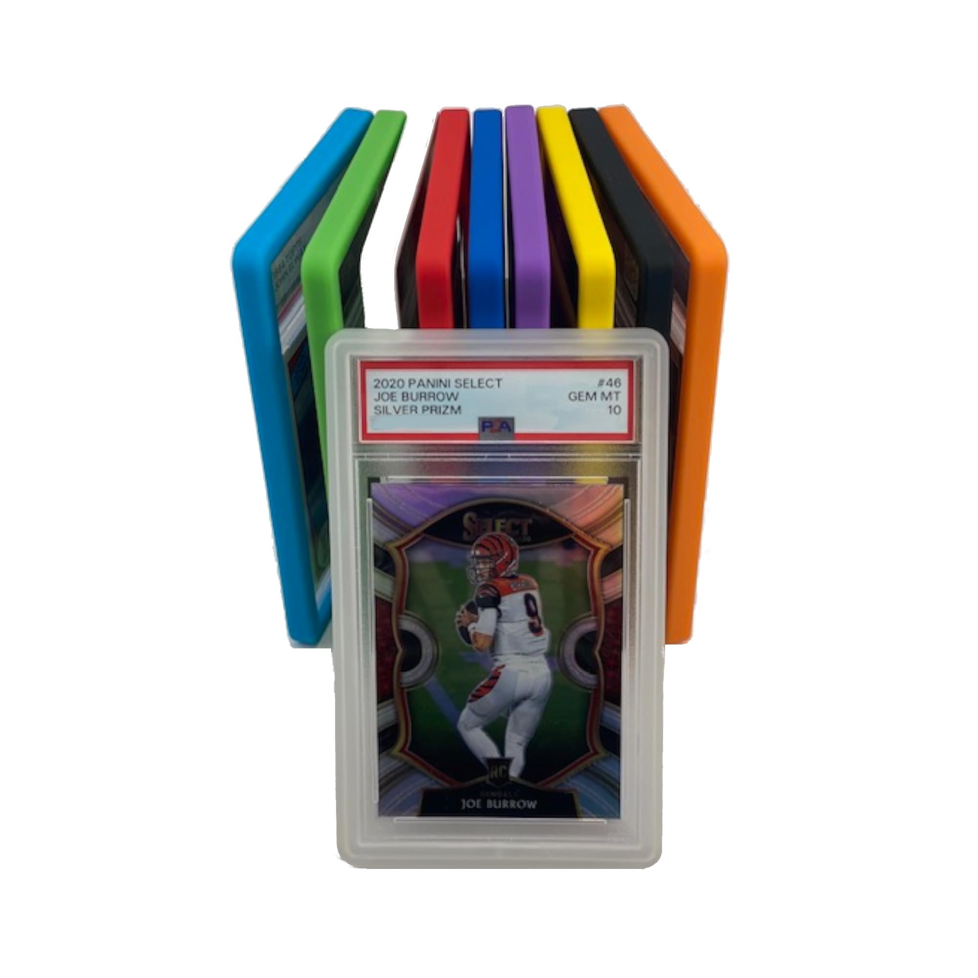 psa graded card bumper BCW Graded Card Bumper For PSA Certified Slab Black 6 Silicone Egde Pr|  Hill City Collectibles main image 0