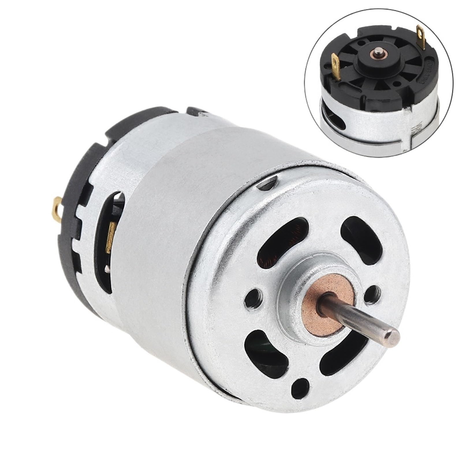 Micro moteur électrique pour sèche-cheveux et ventilateur de table DIY - 7