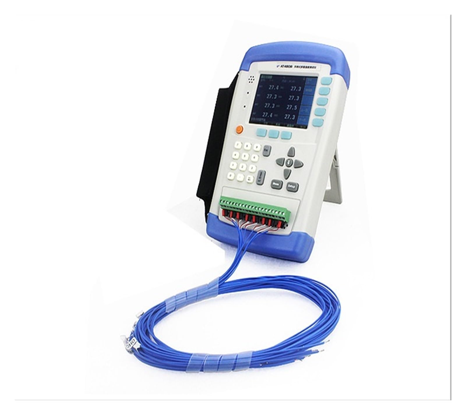 Strumento di misurazione a temperatura multicanale portatile AT4808 Per test elettrici
