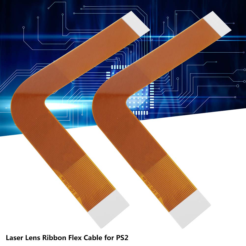 2Pcs 7W Pickup Lens, Slim Ribbon Cable Flat Ribbon Cable Repair Part for