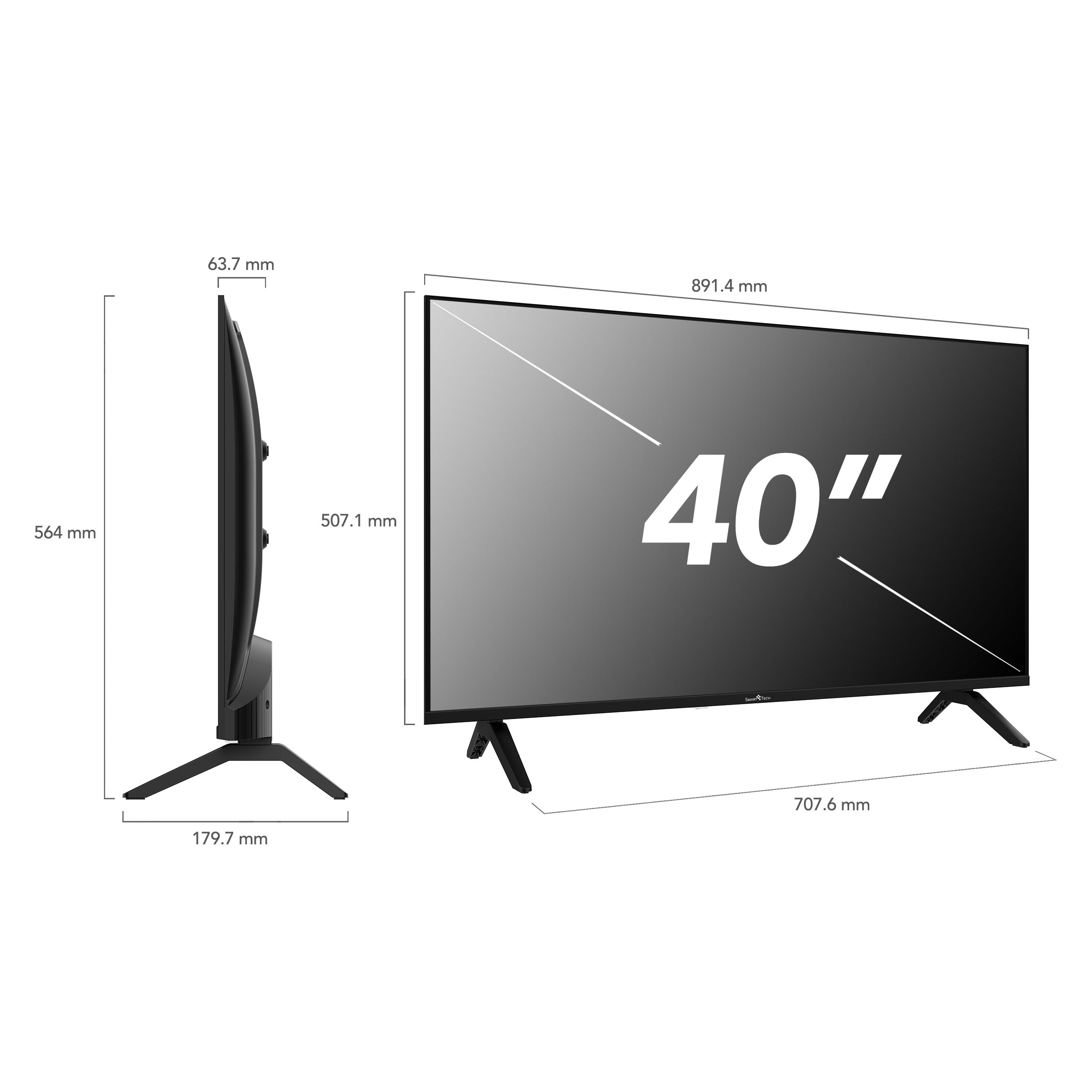 Smart Tech 40FN01K, Televisor LED FHD de 40 Pulgadas (101 cm) sin Función Smart TV