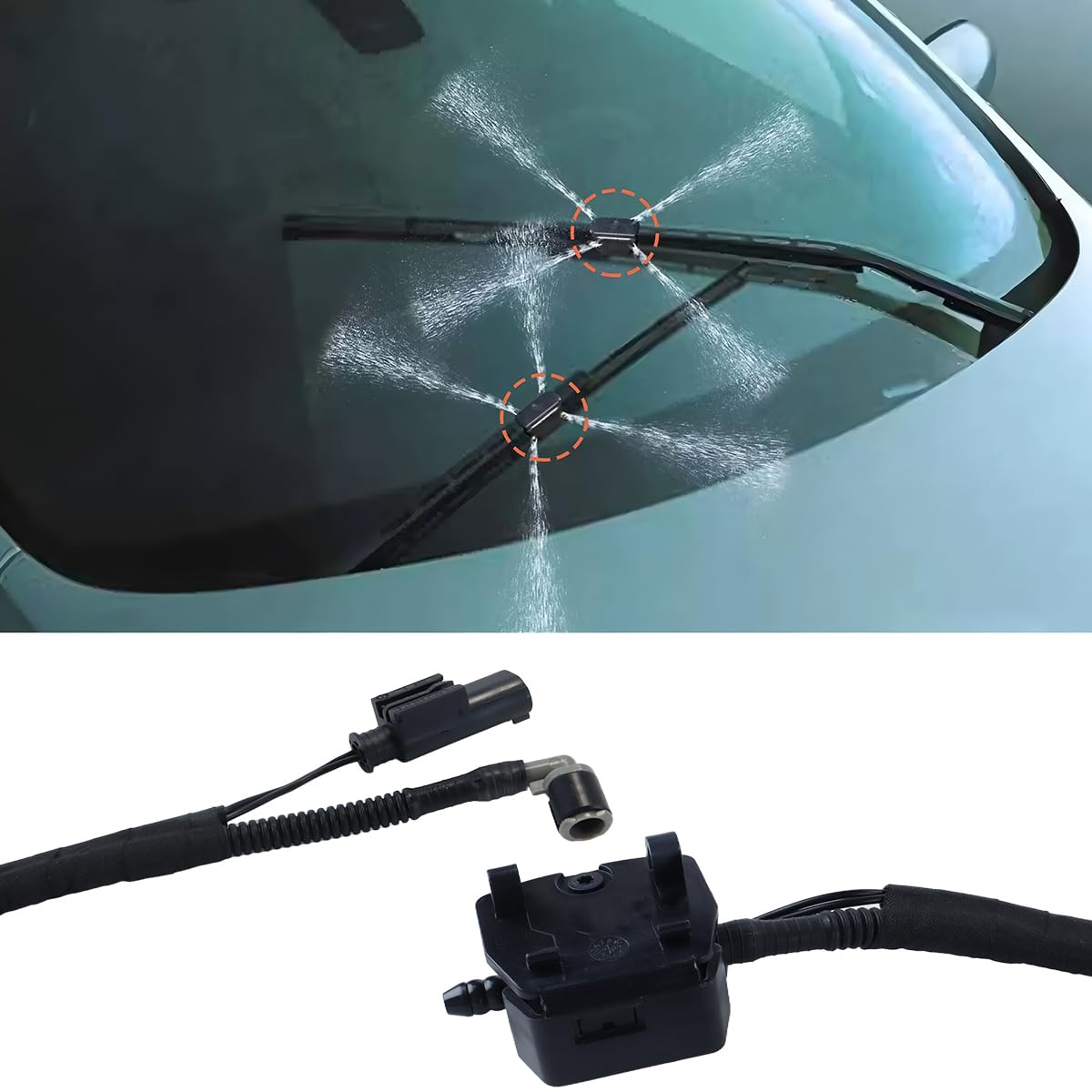 Nuovo Ugello Per Parabrezza, Sistema Di Spruzzatura Del Lavavetri 61667205117 Per BMW Serie 5 F10 F11 528 535 550