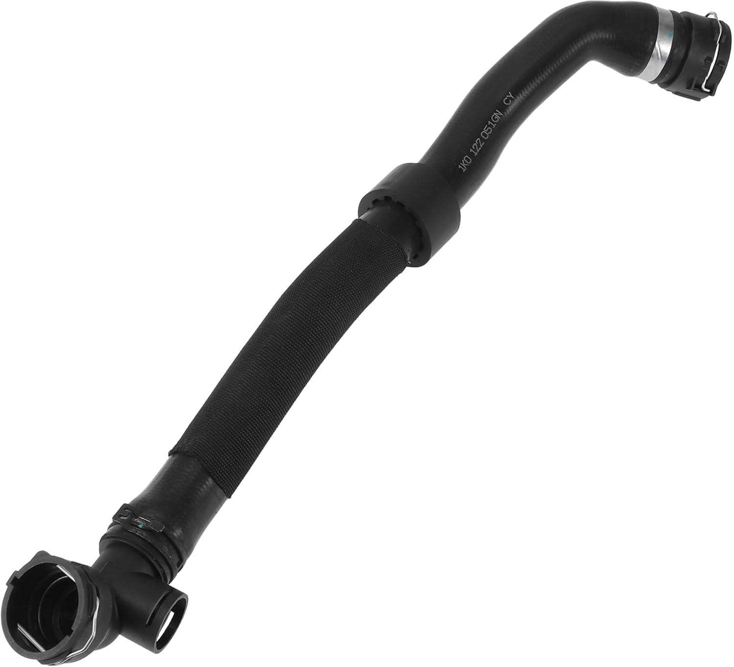 Radiator Hose for Volkswagen Eos 2.0L 2009-2016 Rubber 1 Pcs Sewer Pipe