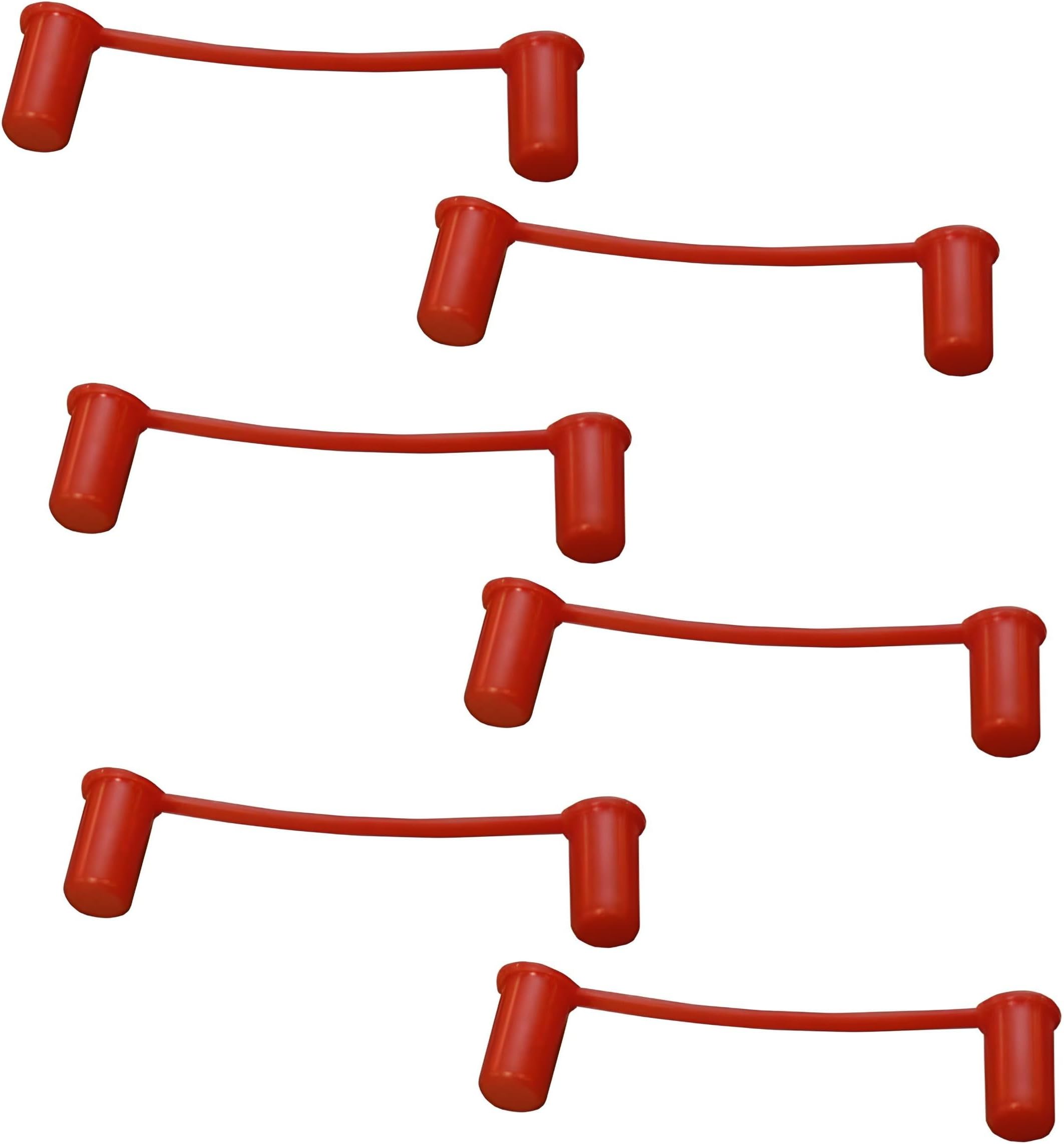 OCS Parts 6-Pack Spout Closures for Edhard Jelly Filler | Replacement F-2265 Spout Closures for Donut Filler Hopper