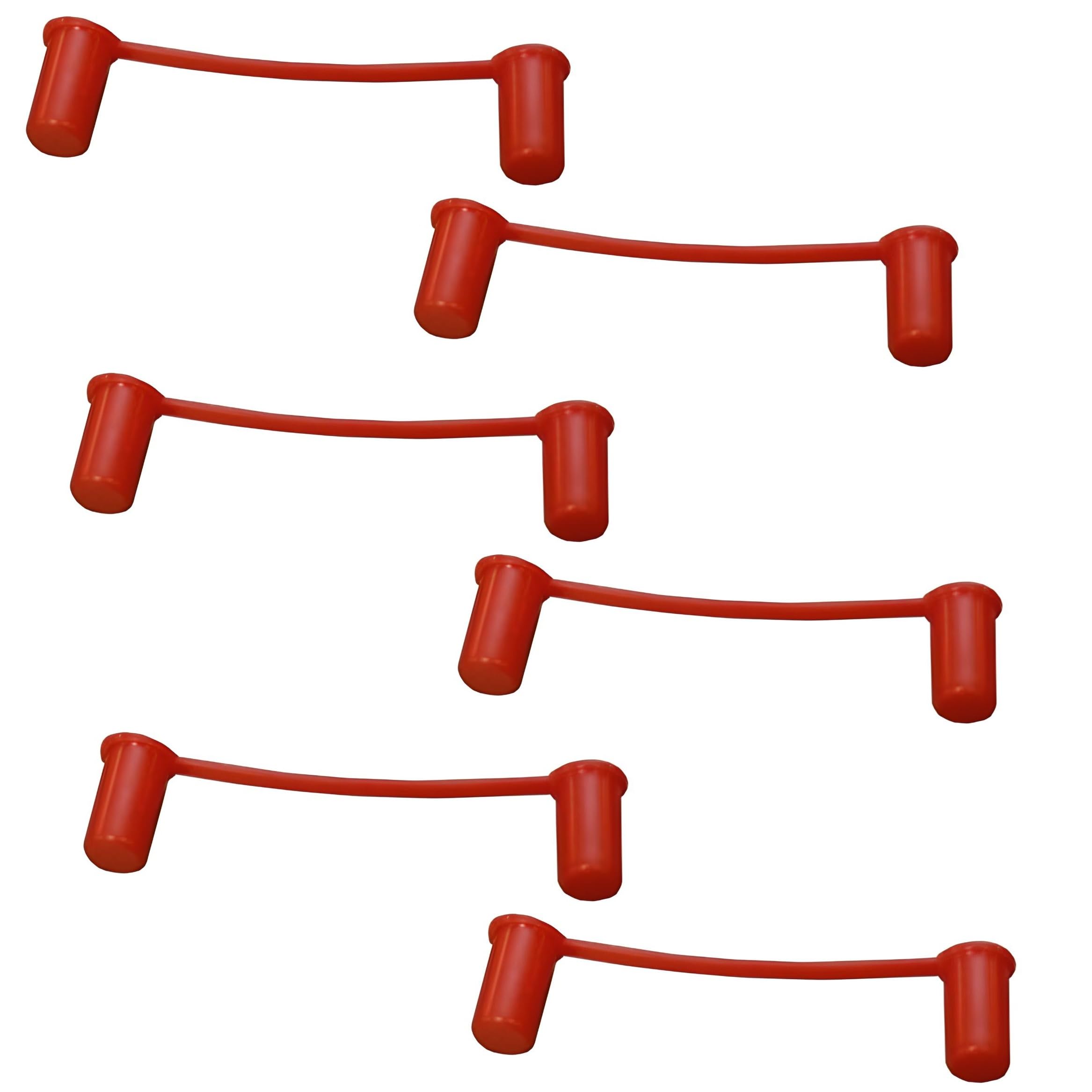 OCS Parts 6-Pack Spout Closures for Edhard Jelly Filler | Replacement F-2265 Spout Closures for Donut Filler Hopper