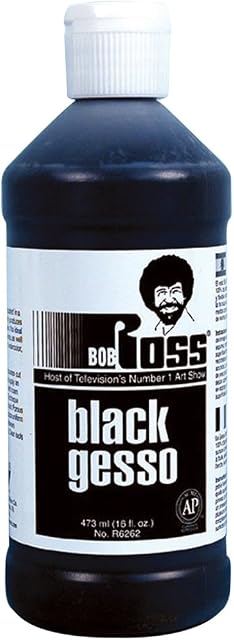 Weber Bob Ross Gesso-Black 16 Oz
