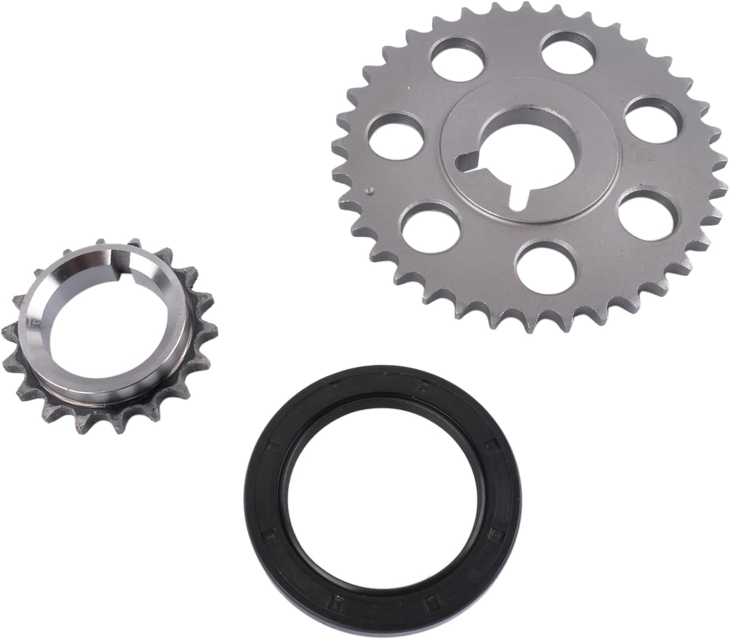 Timing Chain Kit 16 Valve Replacement for Toyota 1994-1998 T100 / 1996-2000 4Runner / 1995-2004 Tacoma 2.7L 3RZFE 13561-75020 13523-75010 GLOSSY AUTO PARTS