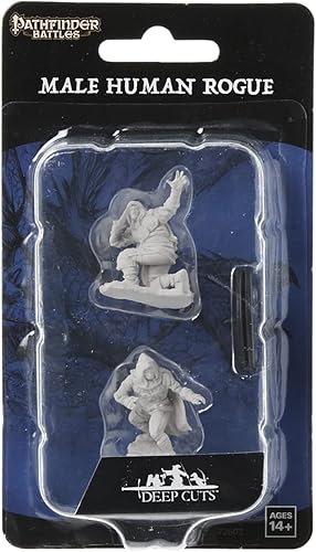 Miniatura 2 de Pathfinder Deep Cuts Unpainted Miniatures Wave 1 Human Male Rogue