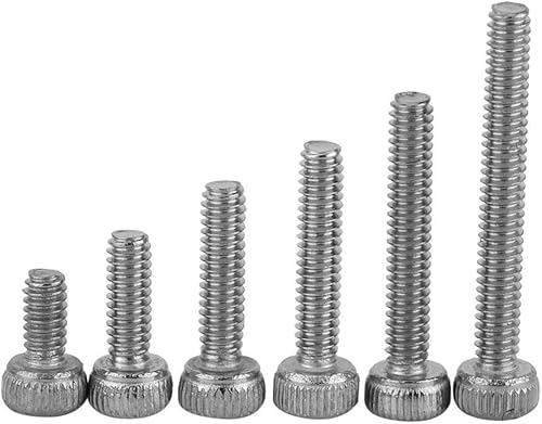 180pcs/Set M2 Stainless Steel Black Hex Socket Cap Head Screw Bolt Set 304 4-16mm S Tornillos SCRW-128551