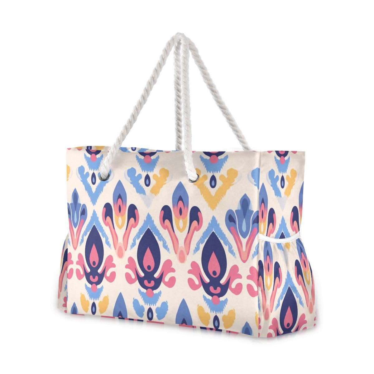senya Large Beach Shoulder Bags Canvas Tote Water Resistant for Gym Travel Daily