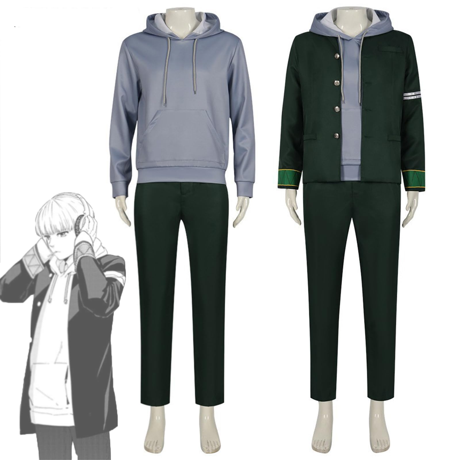 Amazon.co.jp: [SDCADQ]ウィンドブレーカー コスプレ衣装 梶蓮 WIND