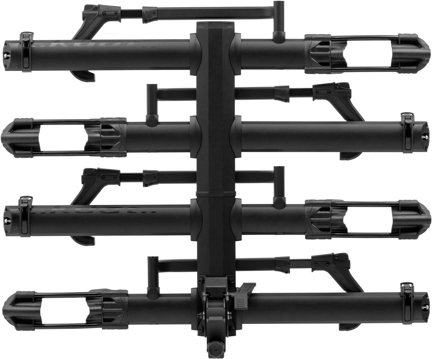 KUAT NV Base 2.0 Add-On | Hitch-Mounted Bike Rack with 2-Bike Add-On: Quick Change from 2 to 4 Bikes | E-Bike Compatible| All-Metal Construction | Adjustable Front Tire Cradle System (BAO2B)
