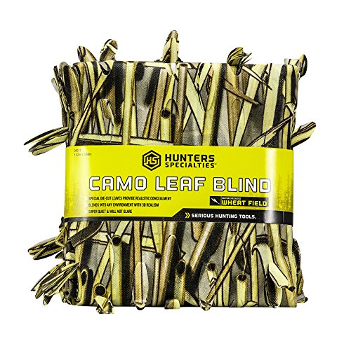 Hunters Specialties Wheatfield Camo Leaf Blind Material, Multi, 56
