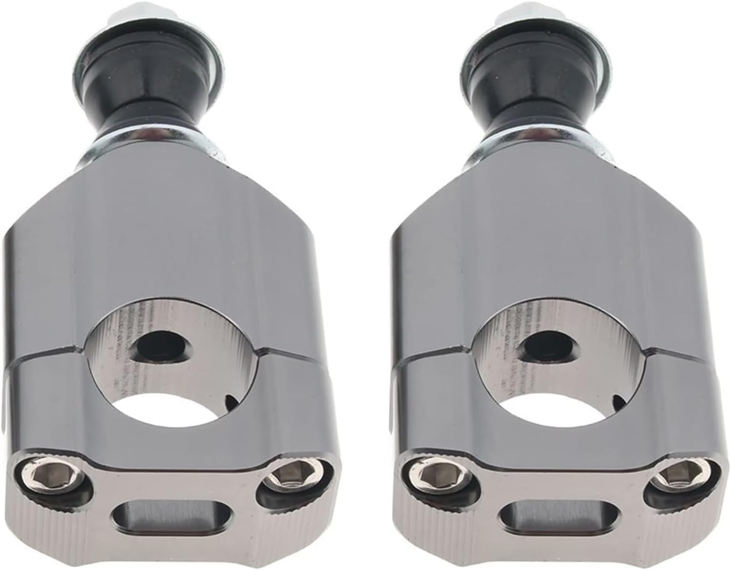 ハンドルバーライザー オートバイ 2 個ハンドルバーファットバーマウントクランプライザーダートバイクオートバイ 28 ミリメートル