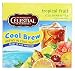 Celestial Seasonings Cool Brew Tropical Fruit Iced Herbal Tea Caffeine Free - 40 Tea Bags