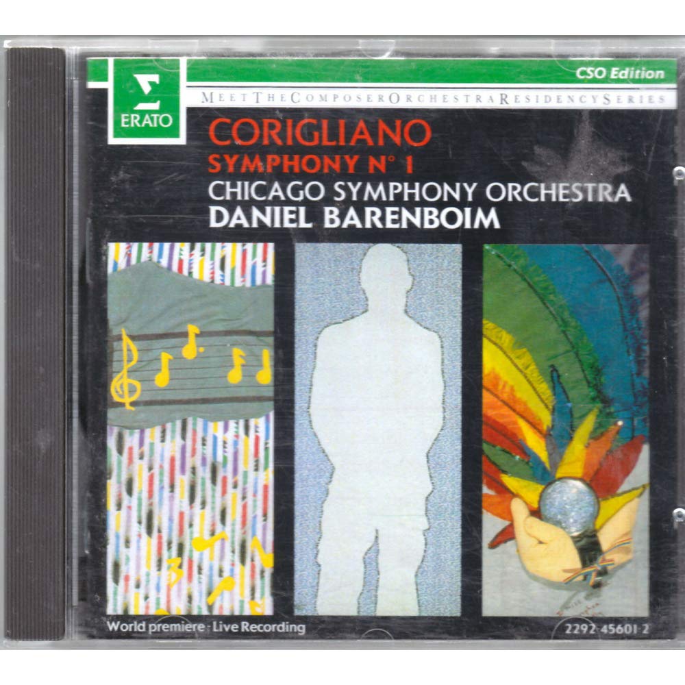 Symphony 1 [Audio CD] Corigliano; Barenboim and Cso