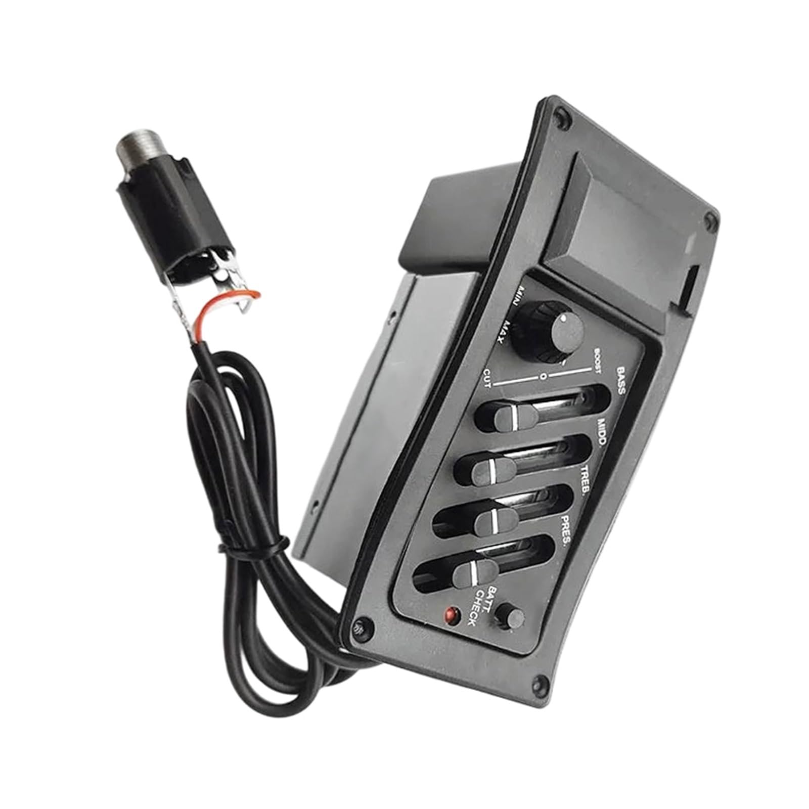 Pickup Per Chitarra Acustica Preamplificatore Con Equalizzatore A Quattro Bande Adatto Per Accessori Professionali Per Chitarra Acustica(3/4)
