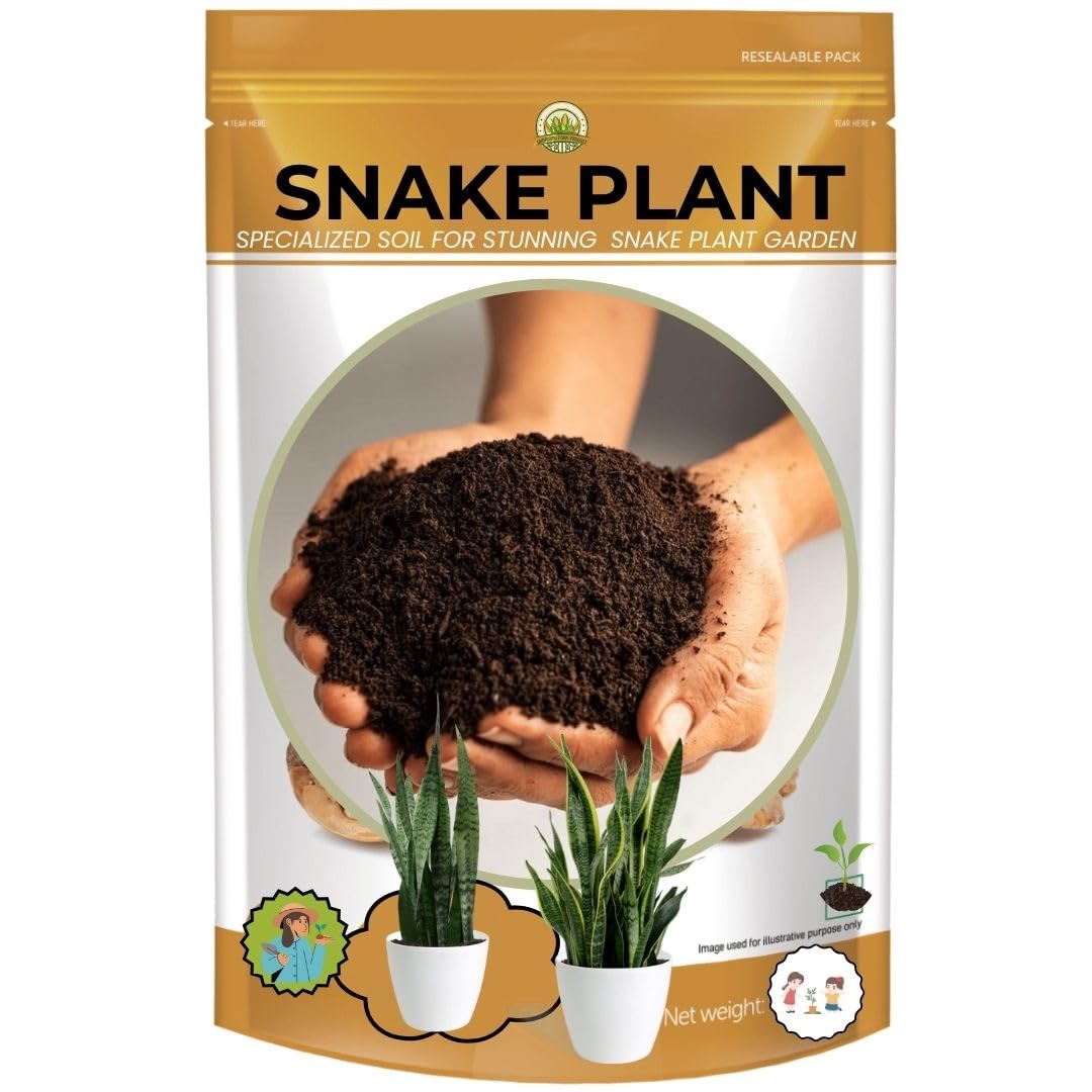 Snake Plant Specialized Soil for Stunning Snake Plant Garden| The Resilient Beauty | Air Purifier Live Indoor Plant for Living Room & Office Home Decoration | House Warming (10000, Grams) (B0DF5RNTDP) Amazon Price History, Amazon Price Tracker